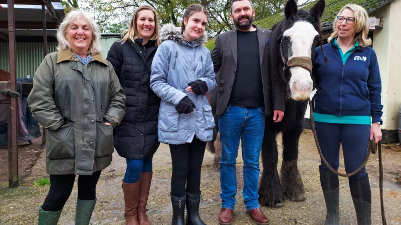 Joselin Ward, Nic Ward, Jessica Ward, Andrew Ward, Boris and Sue Monro