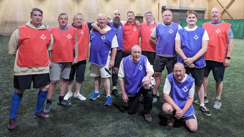 The walking football club in Lincolnshire