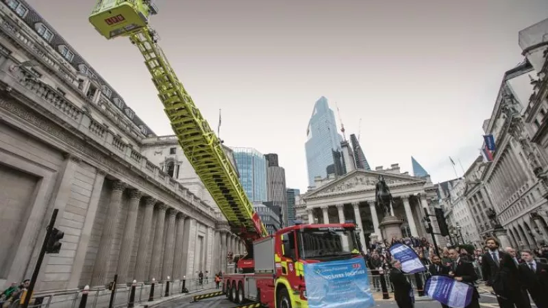 London Fire Brigade's newest piece of kit was unveiled at the Lord Mayor's show in November 2021