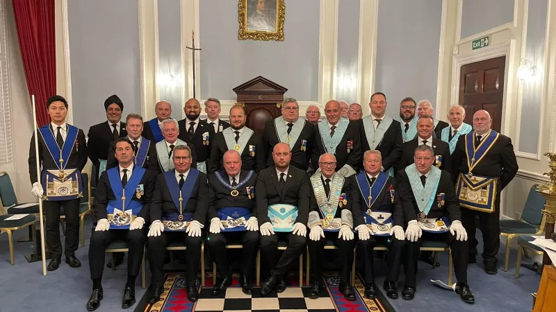 Freemasons of Formula One Lodge and Athenian Lodge