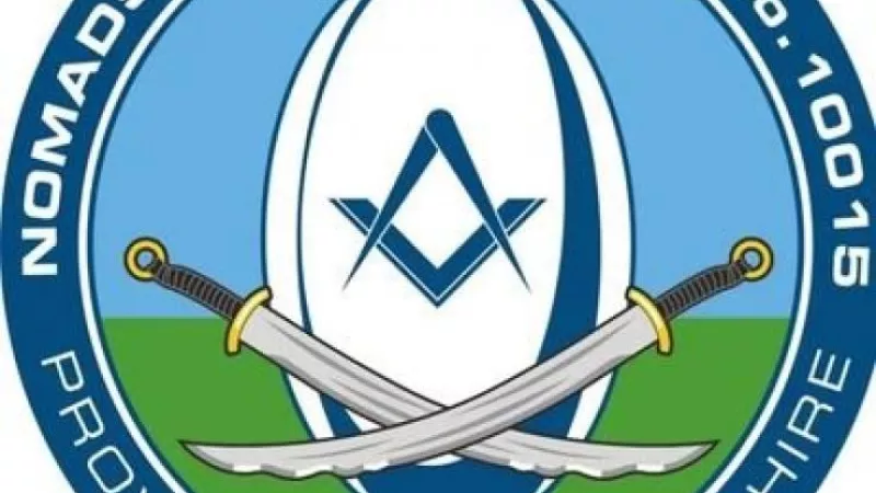 Nomads Rugby Masonic Lodge no. 10015 logo