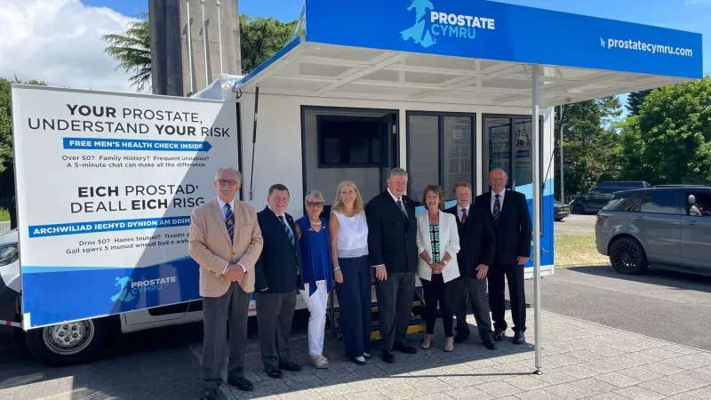 Freemasons and the Prostate Cymru vehicle