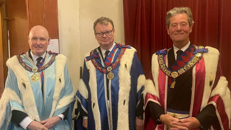 The Three Provincial Grand Principals of Shropshire