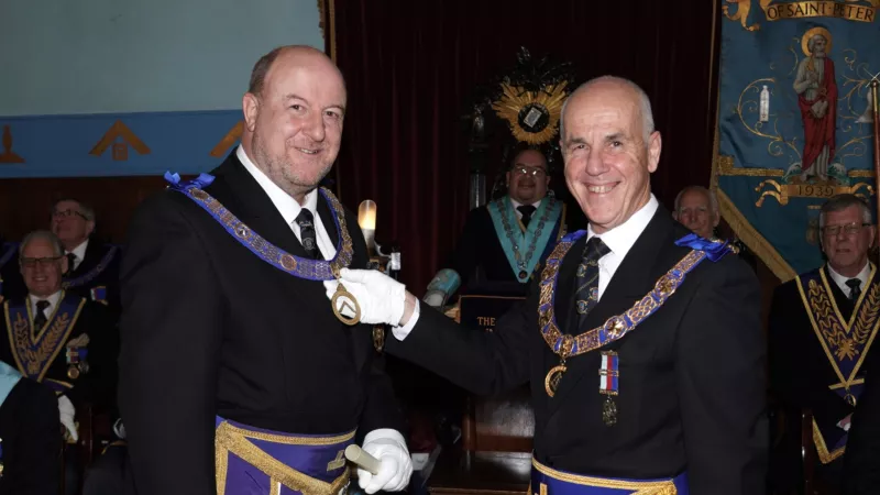 Dr Ebry with PGM of Devon