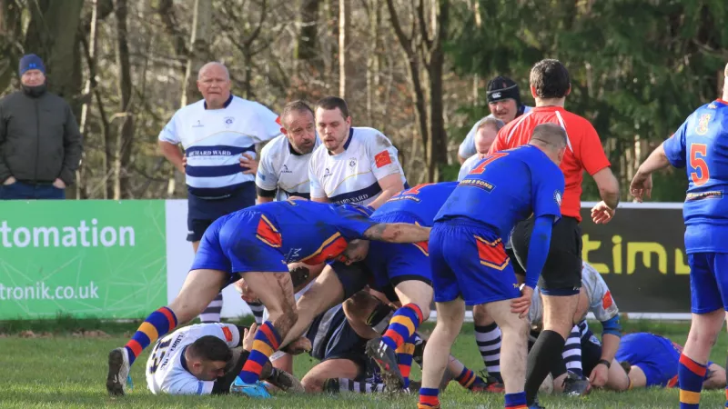 Freemasons playing Rugby