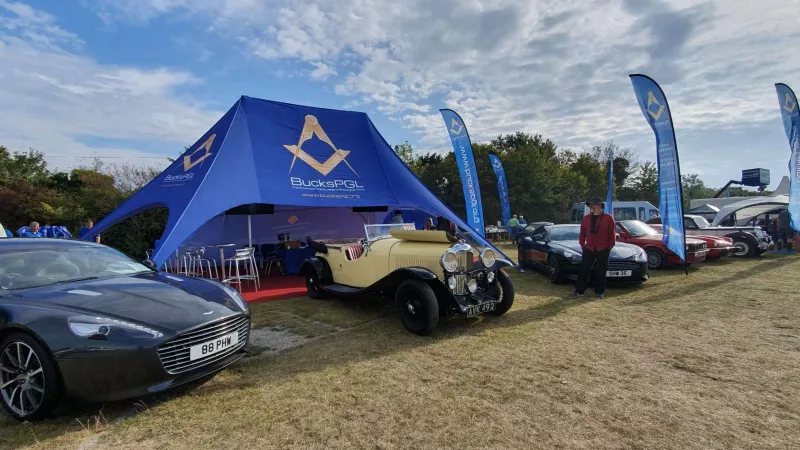 Buckinghamshire Classic Car Freemason Lodge at Kop Hill