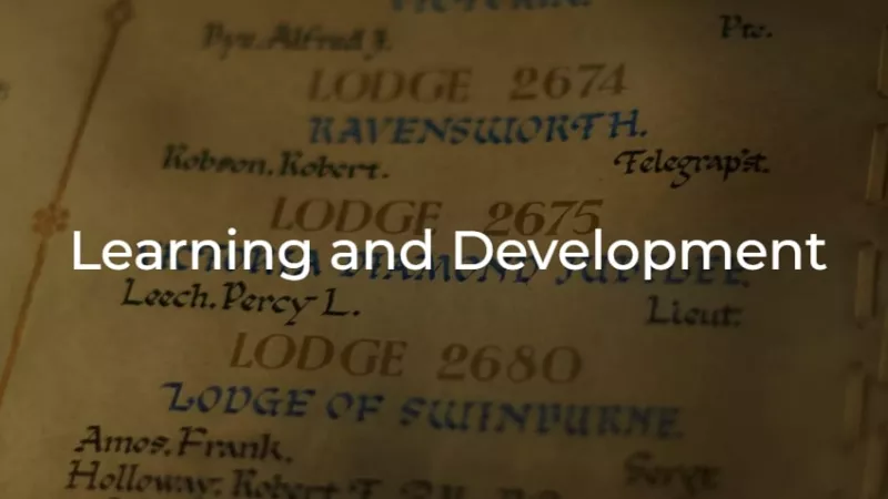 Learning and Development program UGLE