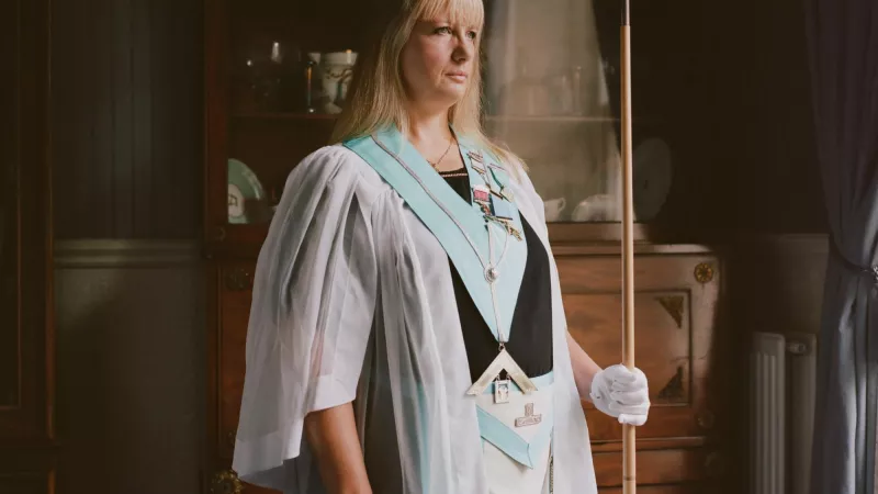 A woman Freemason