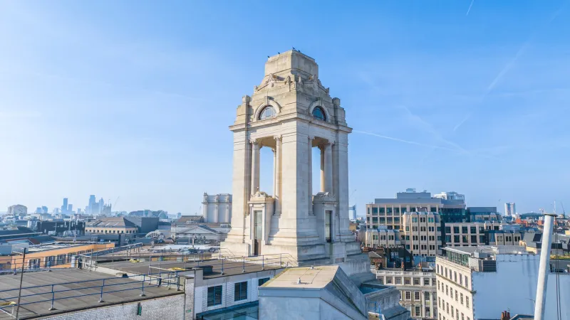 Roof of Freemasons Hall in Covent Garden London