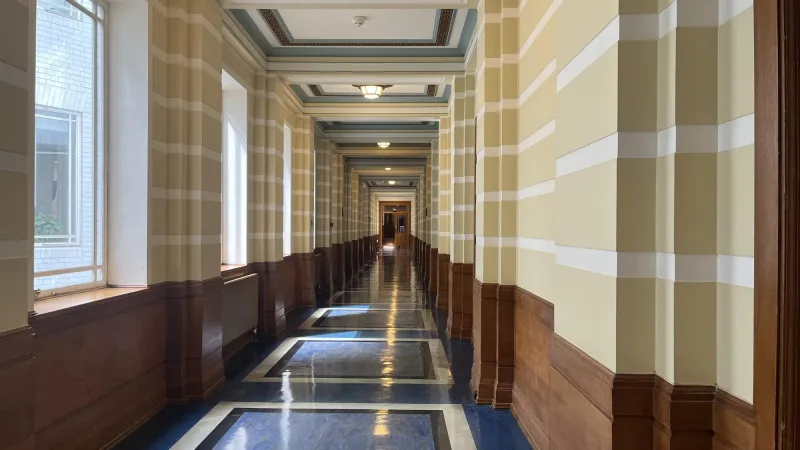 Sussex Corridor in Freemasons' Hall in London