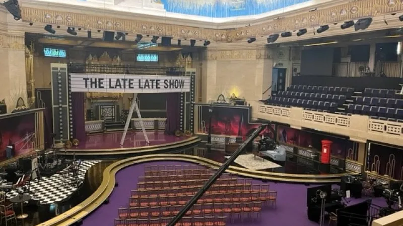 The Late Late Show at Grand Temple in Freemasons' Hall in Covent Garden London