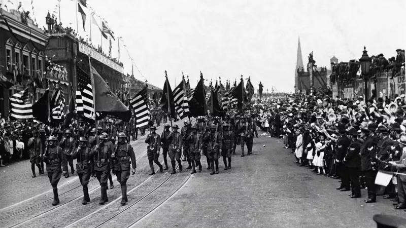 Victory Parade through London