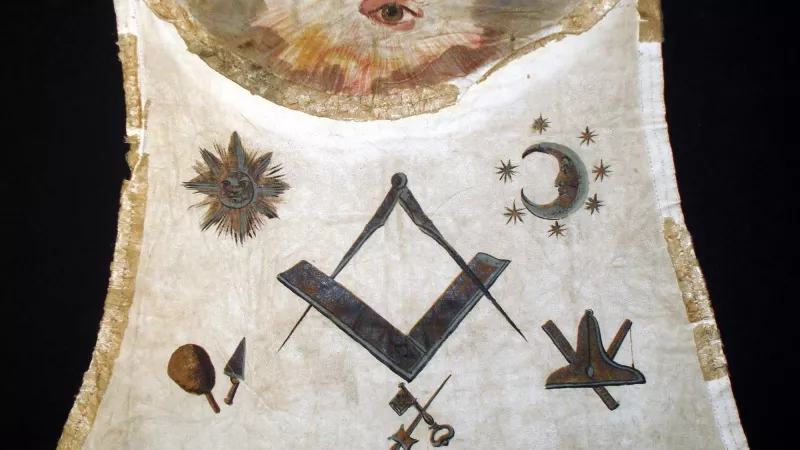 Early Moderns' Masonic Apron