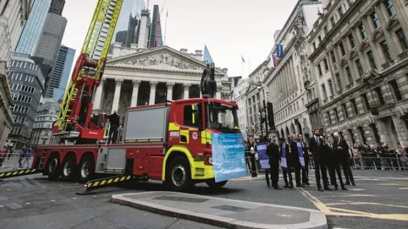 London Fire Brigade's newest piece of kit was unveiled at the Lord Mayor's show in November 2021