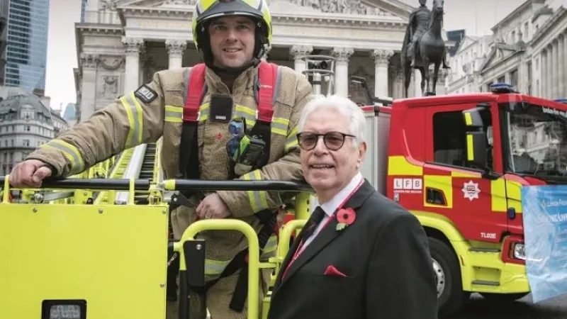 London Fire Brigade's newest piece of kit was unveiled at the Lord Mayor's show in November 2021