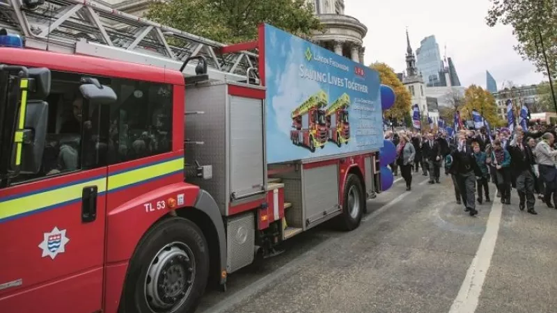 London Fire Brigade's newest piece of kit was unveiled at the Lord Mayor's show in November 2021