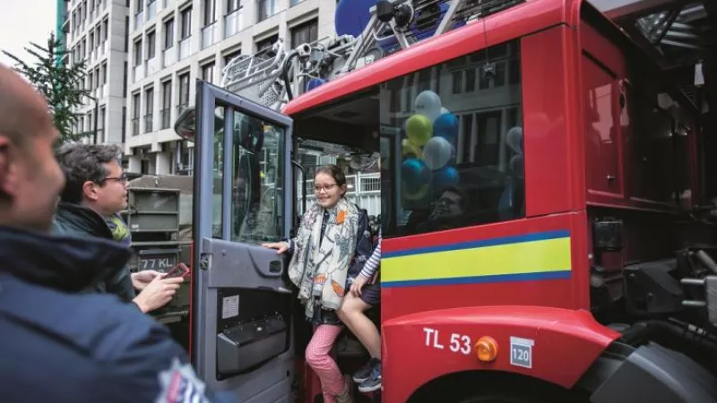 London Fire Brigade's newest piece of kit was unveiled at the Lord Mayor's show in November 2021