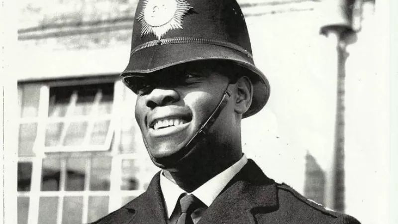 Freemason Norwell Roberts at Hendon Training School