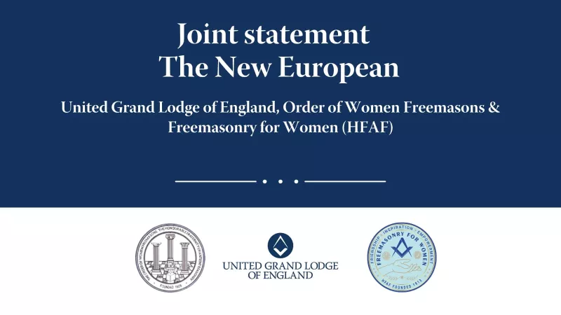 UGLE responds: The New European