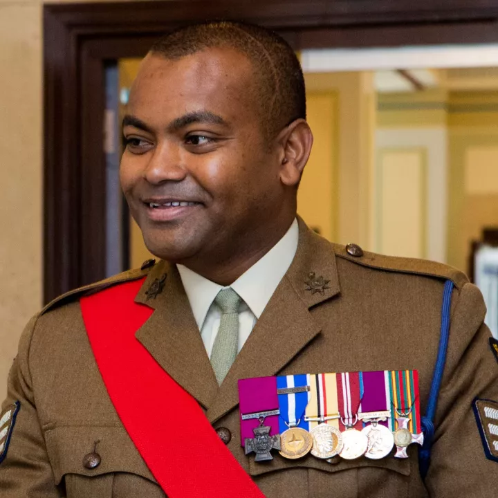 Sergeant Johnson Beharry Freemason