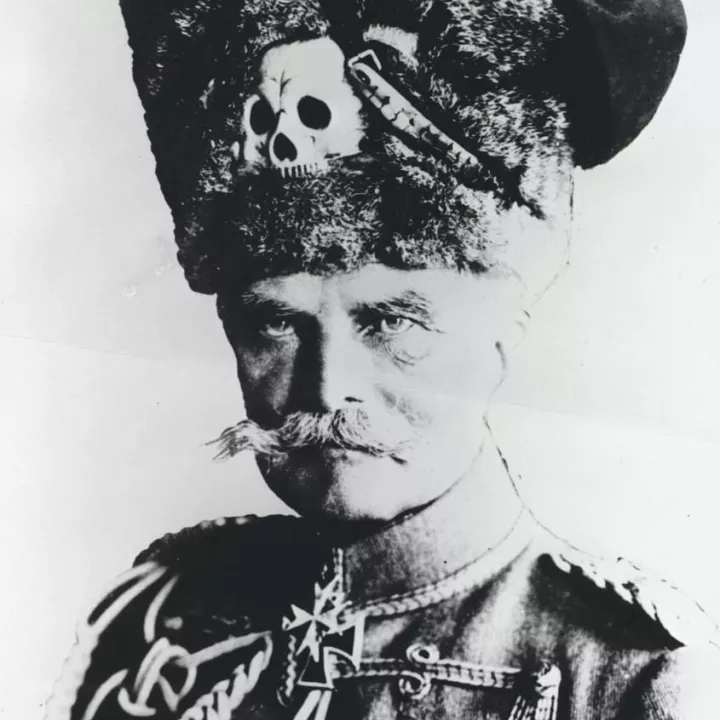 August von MacKensen a German Field Marshal, who drove the Russians from Warsaw and became de facto ruler of Romania until the Armistice c.1914
