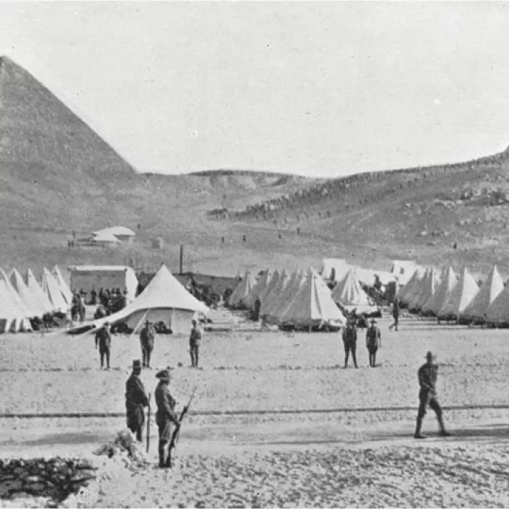 Australian Encampment in Egypt