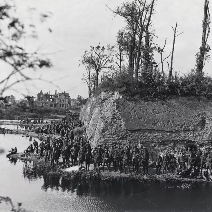 Battle Ramparts at Ypres, c.1915