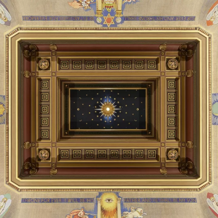 Mosaic in the Grand Temple in Freemasons' Hall