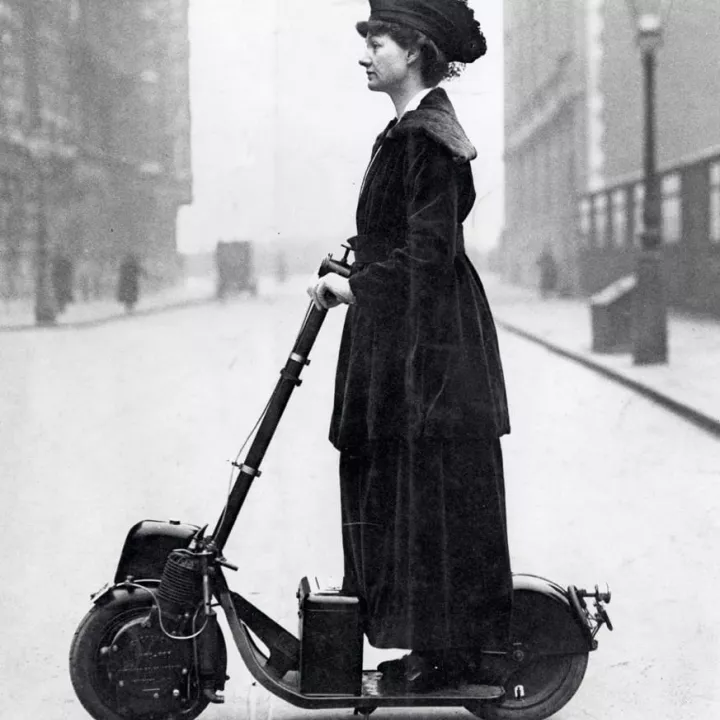 Lady Norman’s Scooter