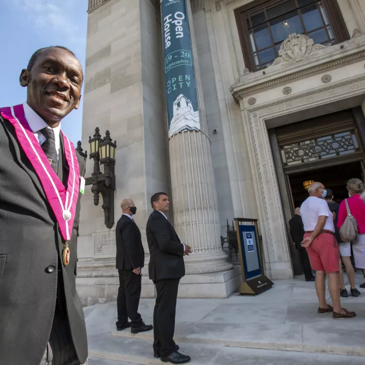 Open House London 2021 at Freemasons' hall