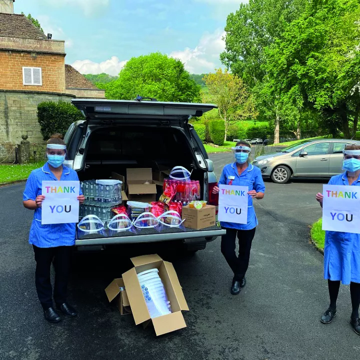 PPE donation during Covid-19 Crisis