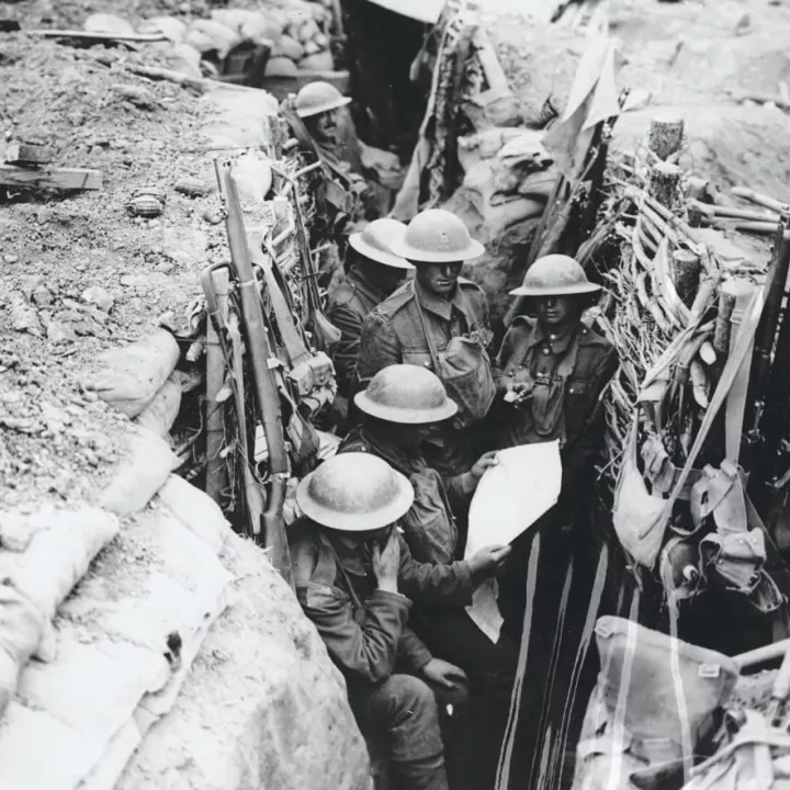 Reading the News in the Trenches