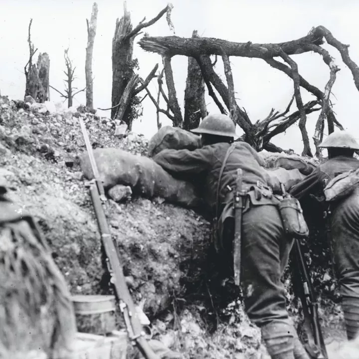 Within 100 Yards of Thiepval Village c.1916