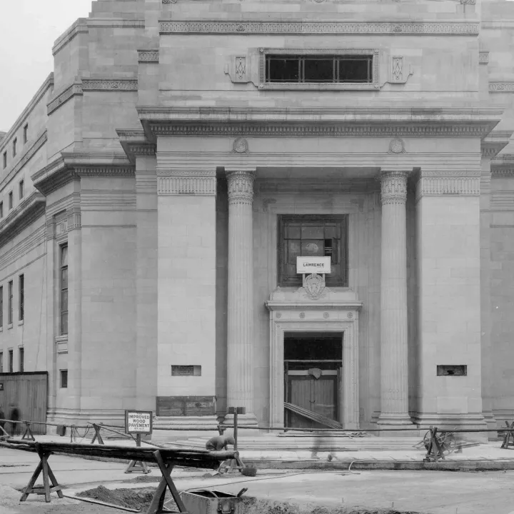 United Grand Lodge of England’s headquarters Freemasons’ Hall originally called the Masonic Peace Memorial