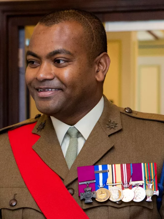 Famous Freemason Sergeant Johnson Beharry