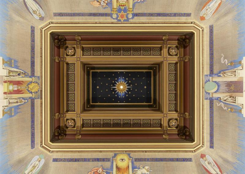 Mosaic in the Grand Temple in Freemasons' Hall