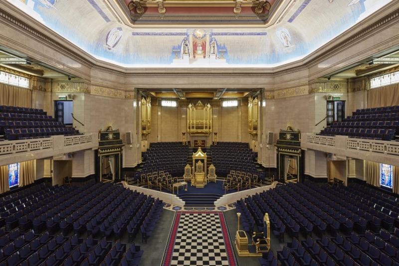 Grand Temple in Freemasons' Hall