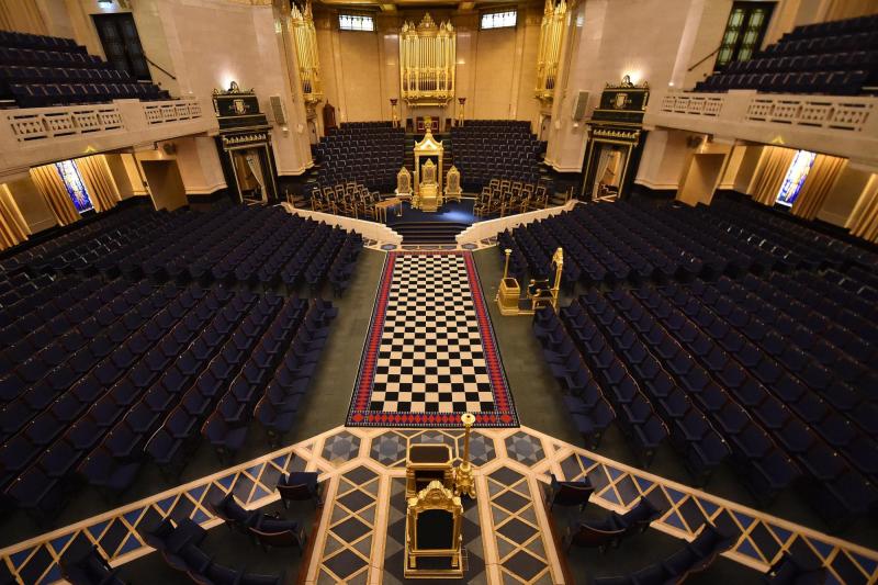Grand Temple in Freemasons' Hall