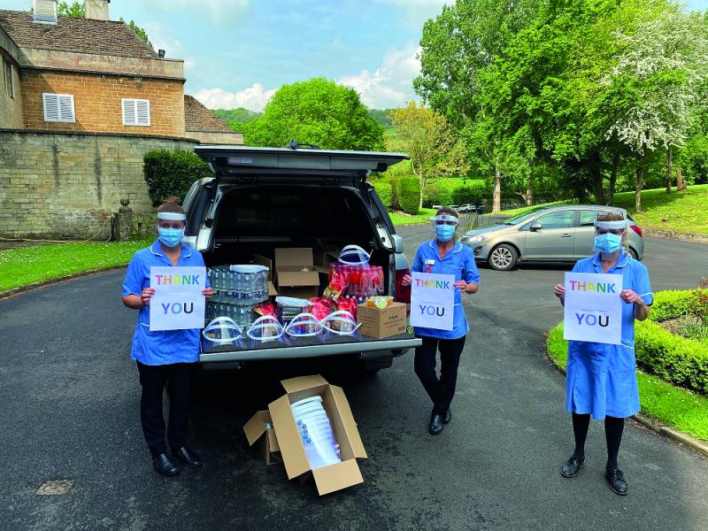 PPE donation during Covid-19 Crisis