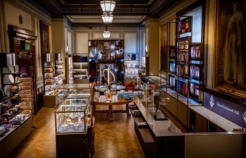 Shop at Freemasons' Hall